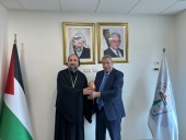 Начальник Русской духовной миссии в Иерусалиме посетил штаб-квартиру президента Палестины