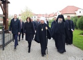 В Успенском Жировичском монастыре прошло совещание по вопросам ремонтно-реставрационных работ в обители