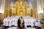 В кафедральном соборе Рождества Пресвятой Богородицы города Ростова-на-Дону состоялся чин посвящения в сестры милосердия