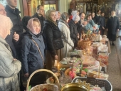 В канун Пасхи викарии Нижегородской епархии посетили медицинские и социальные объекты Нижнего Новгорода