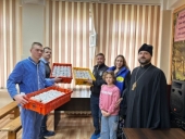 В первый день Пасхи архиепископ Южно-Сахалинский Никанор посетил военный госпиталь