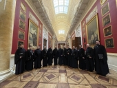 Хор духовенства Санкт-Петербургской митрополии выступил в Эрмитаже