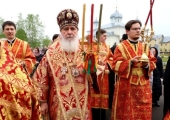 Митрополит Калужский Климент возглавил престольный праздник в Георгиевском Мещовском монастыре
