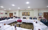 Глава Нижегородской митрополии провел встречу с военнослужащими Росгвардии, принимавшими участие в специальной военной операции