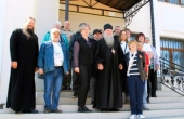 Епископ Биробиджанский Лука встретился с родственниками защитников Отечества, погибших в зоне специальной военной операции