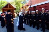 Патриарший наместник Калининградской митрополии совершил освящение часовни на территории штаба Балтийского флота