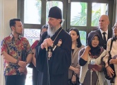 Патриарший экзарх Юго-Восточной Азии принял участие в акции «Бессмертный полк» в Индонезии