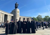 Делегация Берлинско-Германской епархии приняла участие в мероприятиях по случаю 79-й годовщины Победы