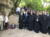 Памятный знак в честь древнерусских монахов установили в Венгрии