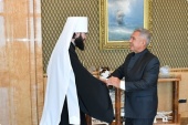 Председатель Отдела внешних церковных связей прибыл в Казань и встретился с главой Республики Татарстан