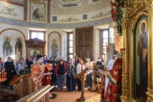 Голова Синодального відділу з монастирів та чернецтва очолив престольне свято у Борисоглібському Аносиному монастирі