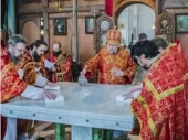 В праздник Собора Касимовских святых освящен центральный престол Вознесенского кафедрального собора в Касимове