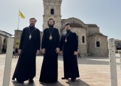 Metropolitan Anthony of Volokolamsk begins his visit to Cyprus