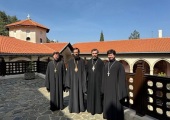 Председатель Отдела внешних церковных связей посетил Киккский монастырь