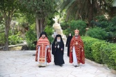 Иерарх Иерусалимского Патриархата возглавил престольное торжество на подворье Русской духовной миссии в Магдале