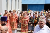 В праздник Моздокской иконы Божией Матери Литургию в Моздоке возглавили архиепископ Владикавказский Герасим и архиепископ Элистинский Юстиниан