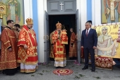 Патриарший экзарх всея Беларуси возглавил торжества по случаю дня памяти праведного Иоанна Кормянского