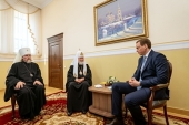 Святейший Патриарх Кирилл встретился с губернатором Рязанской области и главой Рязанской митрополии