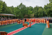 Архиерейское служение в праздник Собора новомучеников, в Бутове пострадавших, на Бутовском полигоне