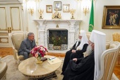 Святейший Патриарх Кирилл встретился с главой (раисом) Республики Татарстан и главой Татарстанской митрополии