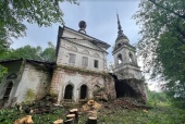 Священники-волонтеры приняли участие в экспедиции по спасению храма в Вологодской области