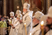 В канун праздника Вознесения Господня Святейший Патриарх Кирилл совершил всенощное бдение и возглавил чин наречения во епископы