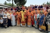 Архиепископ Пятигорский Феофилакт возглавил пасхальные торжества в Туркменистане