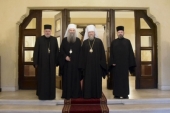 Митрополит Белгородский и Старооскольский Иоанн встретился с Патриархом Сербским Порфирием