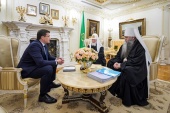 Святіший Патріарх Кирил зустрівся з губернатором Нижньогородської області та главою Нижньогородської митрополії