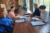 Сотрудники Синодального отдела по благотворительности посетили православные приюты в Московской и Ростовской областях