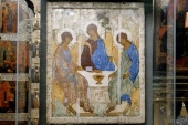 Икона «Троица» преподобного Андрея Рублева будет возвращена в Свято-Троицкую Сергиеву лавру к празднику Святой Троицы