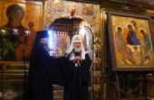 Слово Святейшего Патриарха Кирилла после всенощного бдения в Троице-Сергиевой лавре в канун праздника Святой Троицы