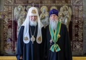 Святіший Патріарх Кирил зустрівся зі звільненим митрополитом Тульчинським і Брацлавським Іонафаном