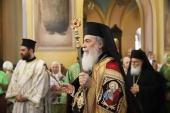 Блаженнейший Патриарх Иерусалимский Феофил возглавил торжества в Русской духовной миссии в Иерусалиме