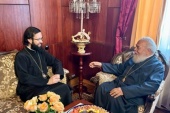 Голова Відділу зовнішніх церковних зв'язків відвідав подвір'я Антіохійського Патріархату в Москві