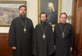 Митрополит Волоколамский Антоний встретился с епископом Бакинским и Азербайджанским Алексием