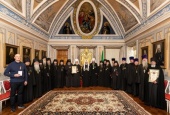 Святіший Патріарх Кирил вручив церковні нагороди ряду архієреїв та кліриків Руської Православної Церкви