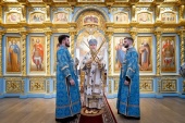 Митрополит Астанайский Александр возглавил торжества престольного праздника в старейшем храме Алма-Аты