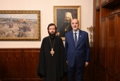 Митрополит Волоколамский Антоний встретился с послом Сирии в России