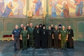 В главном храме Вооруженных сил РФ молитвенно отметили 15-летие восстановления института военного духовенства в России
