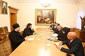 Председатель Отдела внешних церковных связей встретился с делегацией из Ливана