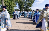 Патріарший екзарх усієї Білорусі очолив урочистості на честь 365-річчя обрітення Барколабовської ікони Божої Матері.