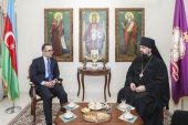 Состоялась встреча епископа Бакинского Алексия и председателя Государственного комитета Азербайджанской Республики по работе с религиозными организациями