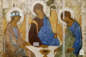 Встановлено святкування дня принесення до Трійці-Сергієвої лаври образу Святої Трійці, написаного преподобним Андрієм Рубльовим