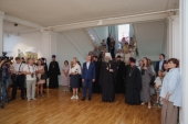 В Новосибирской епархии в честь 100-летнего юбилея состоялось открытие выставки «Дорога к храму»
