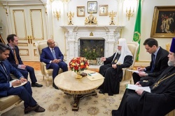 Відбулася зустріч Святішого Патріарха Кирила з послом Індії в Росії