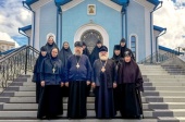 Члены коллегии Синодального отдела по монастырям и монашеству совершили ознакомительную поездку в два монастыря Ханты-Мансийской епархии