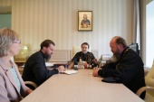 Прошла рабочая встреча председателя Учебного комитета с представителями Нижегородской и Владимирской духовных школ