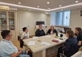 Состоялась встреча представителей Синодального отдела по благотворительности и Министерства просвещения России