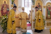 Патриарший наместник Московской митрополии возглавил торжества в Никитском женском монастыре подмосковной Каширы